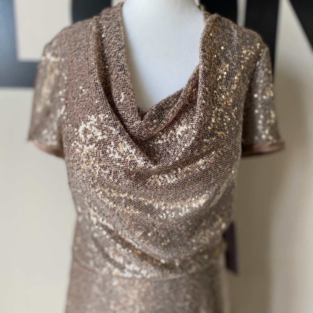 JS Collections Sequin Gown - Picture 2 of 4